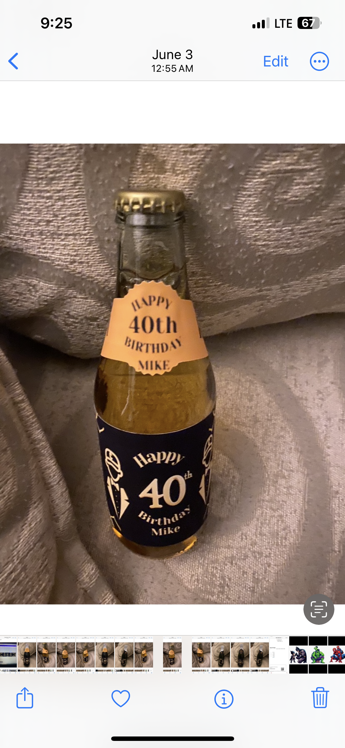 Bottle Labels