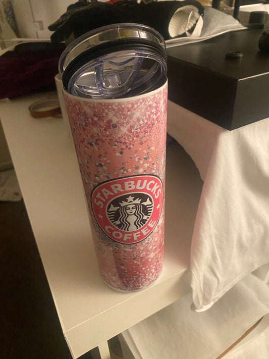 Pink Starbucks 20 oz Tumbler