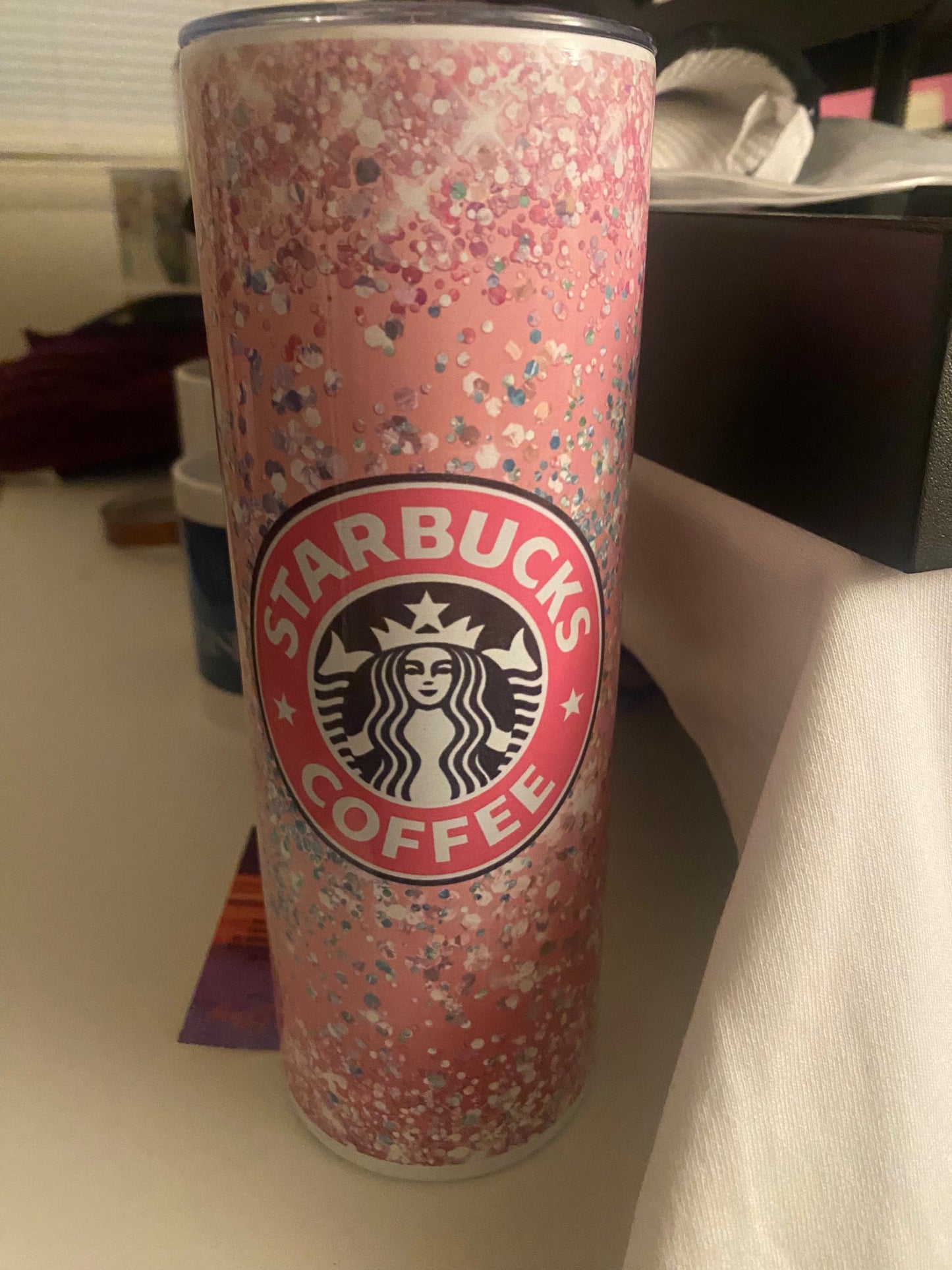 Pink Starbucks 20 oz Tumbler