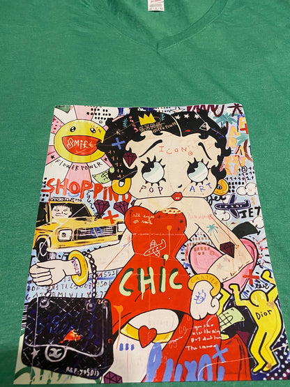 Betty Boop Ladies T-Shirt  X-Small