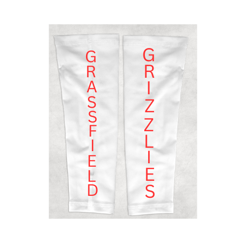 Grassfield Grizzles Football Personalized Sleeves