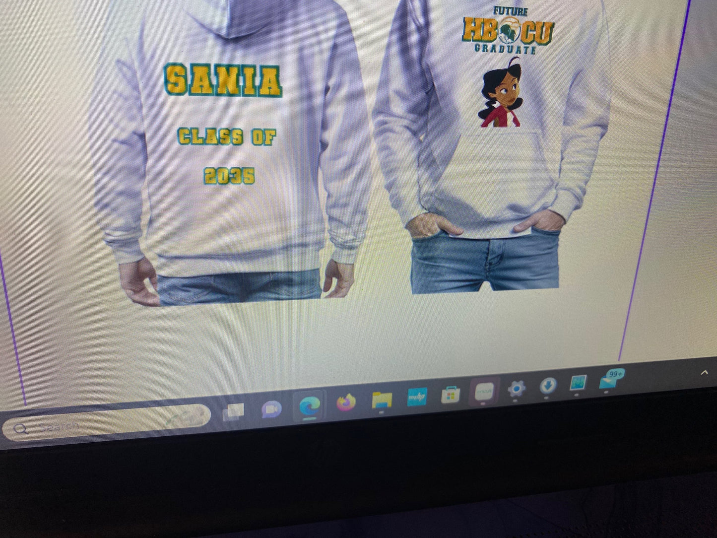 Future NSU Graduate White Hoodie