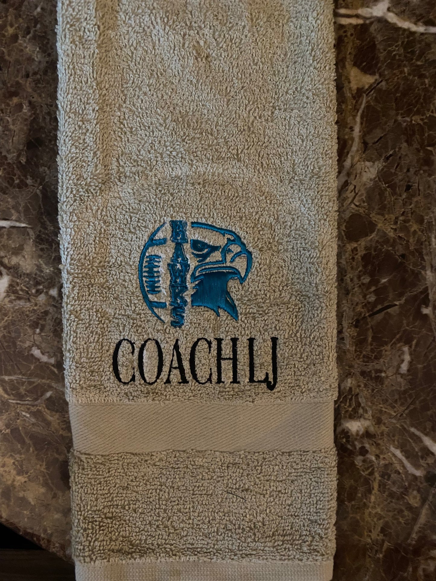 Embroidered Personalized Towel