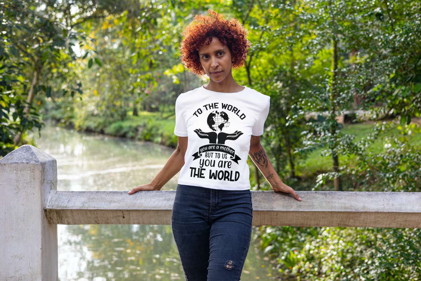 Mom is The World To Me Unisex T-Shirt