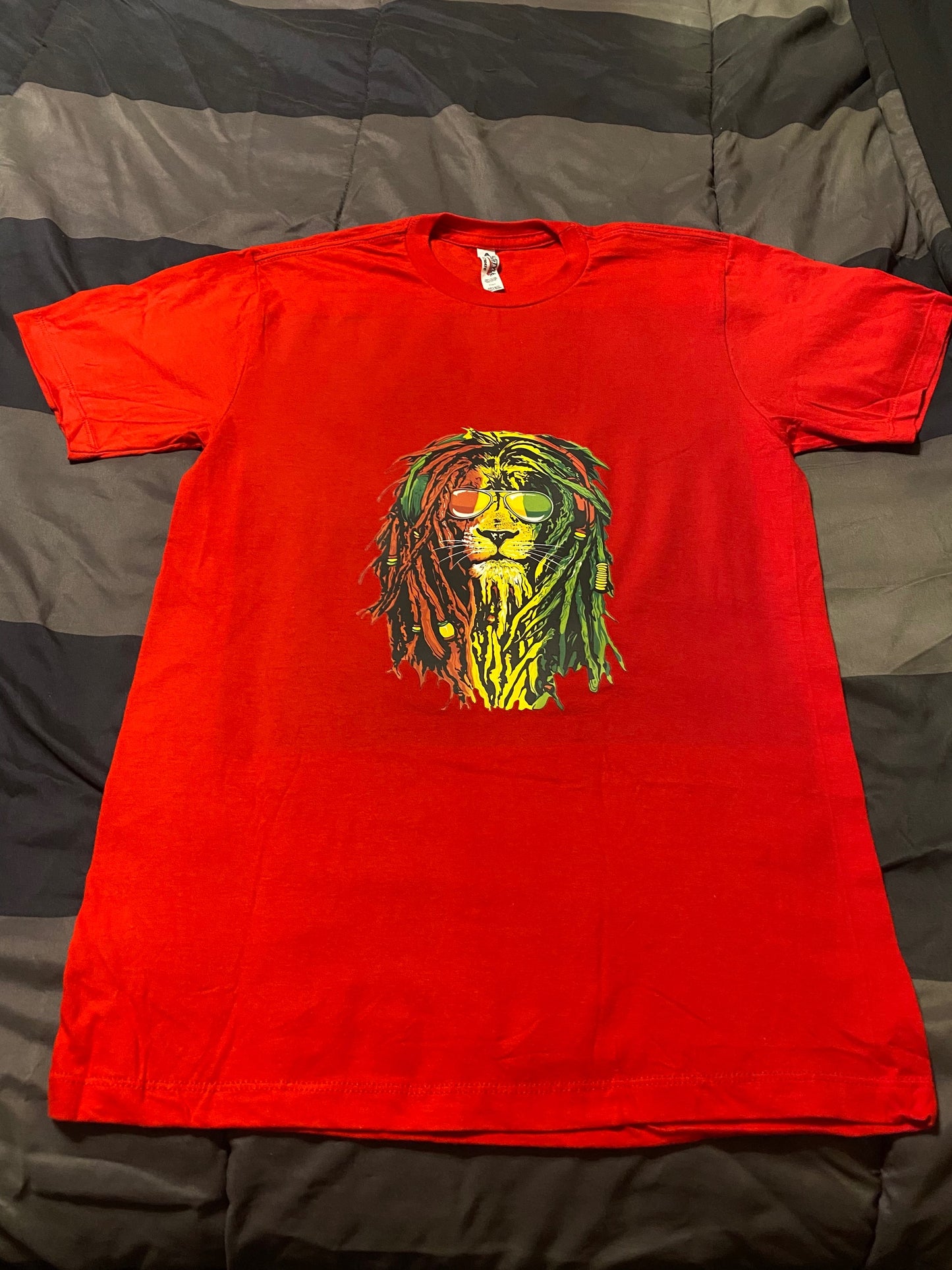Rastafarian Lion Unisex T-Shirt