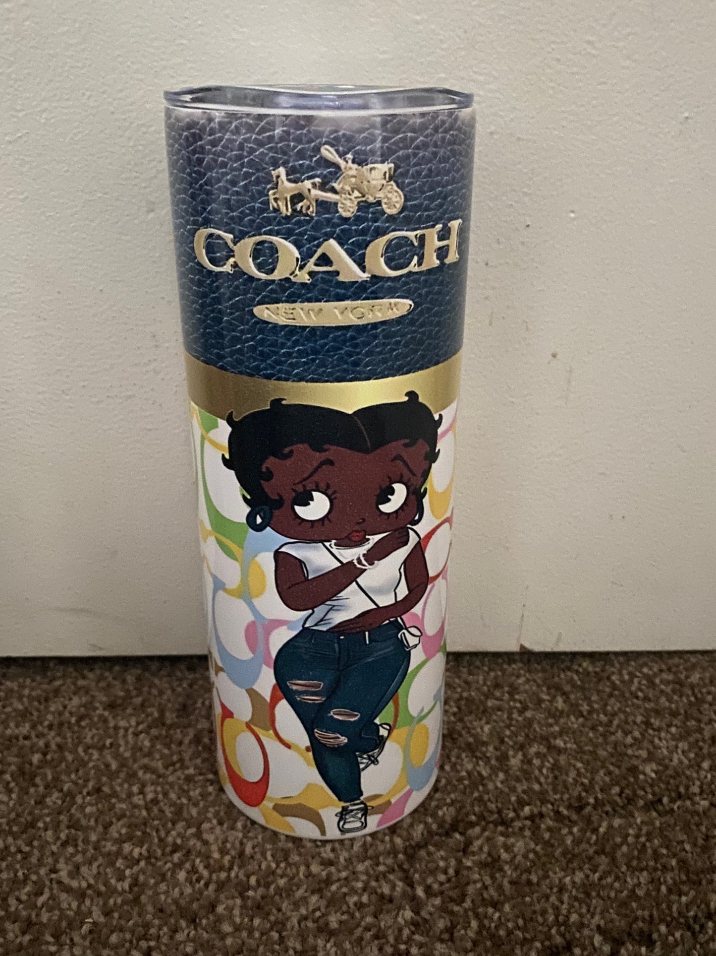 Black Betty Coach 20 oz Tumbler