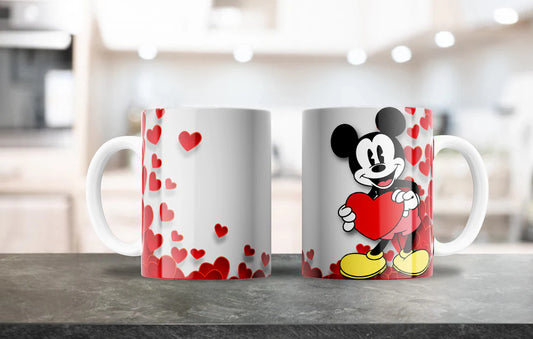 Mickey Mouse Valentine's Day Mug