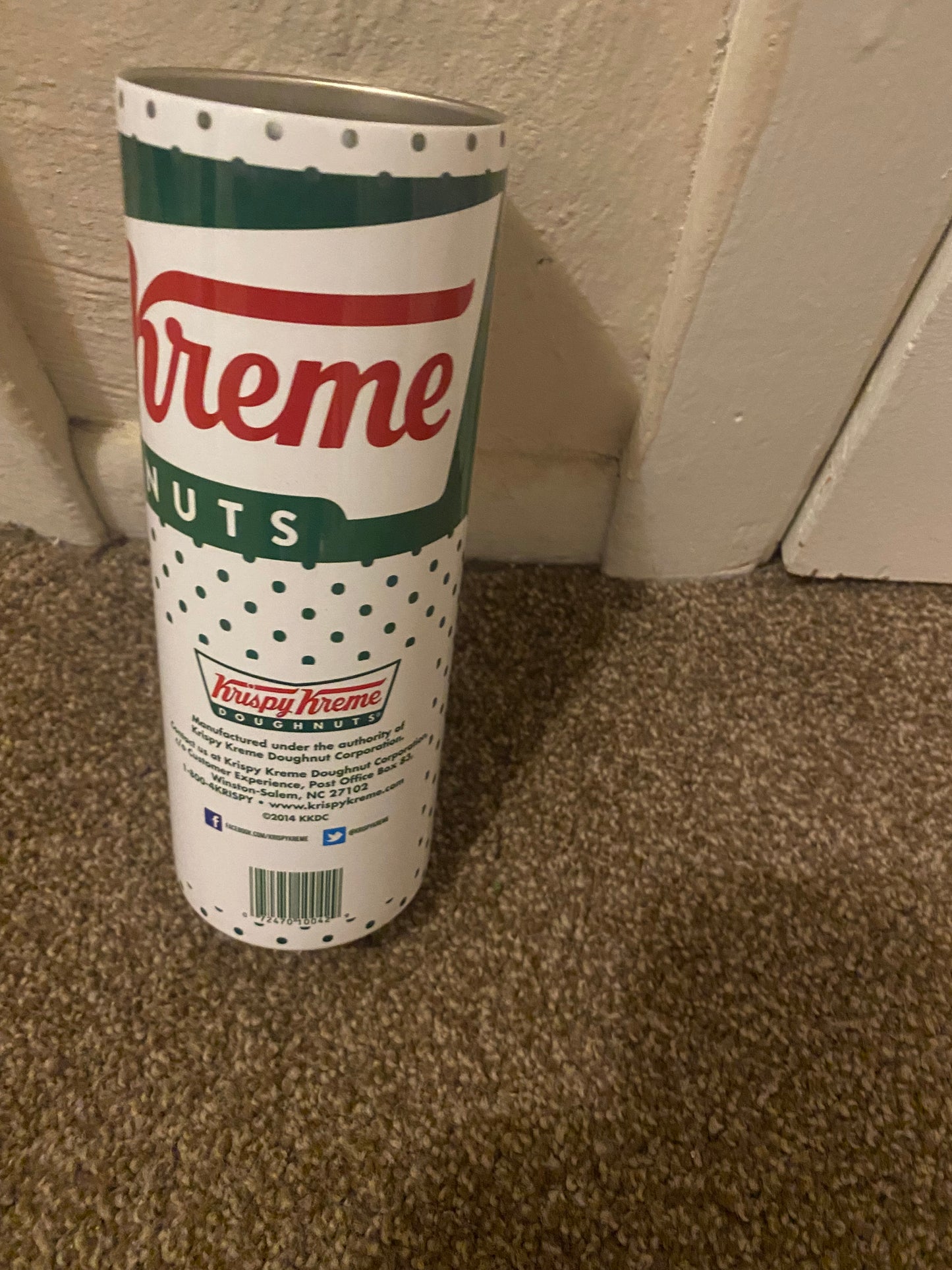 KRISPY KREME 20 OZ TUMBLER