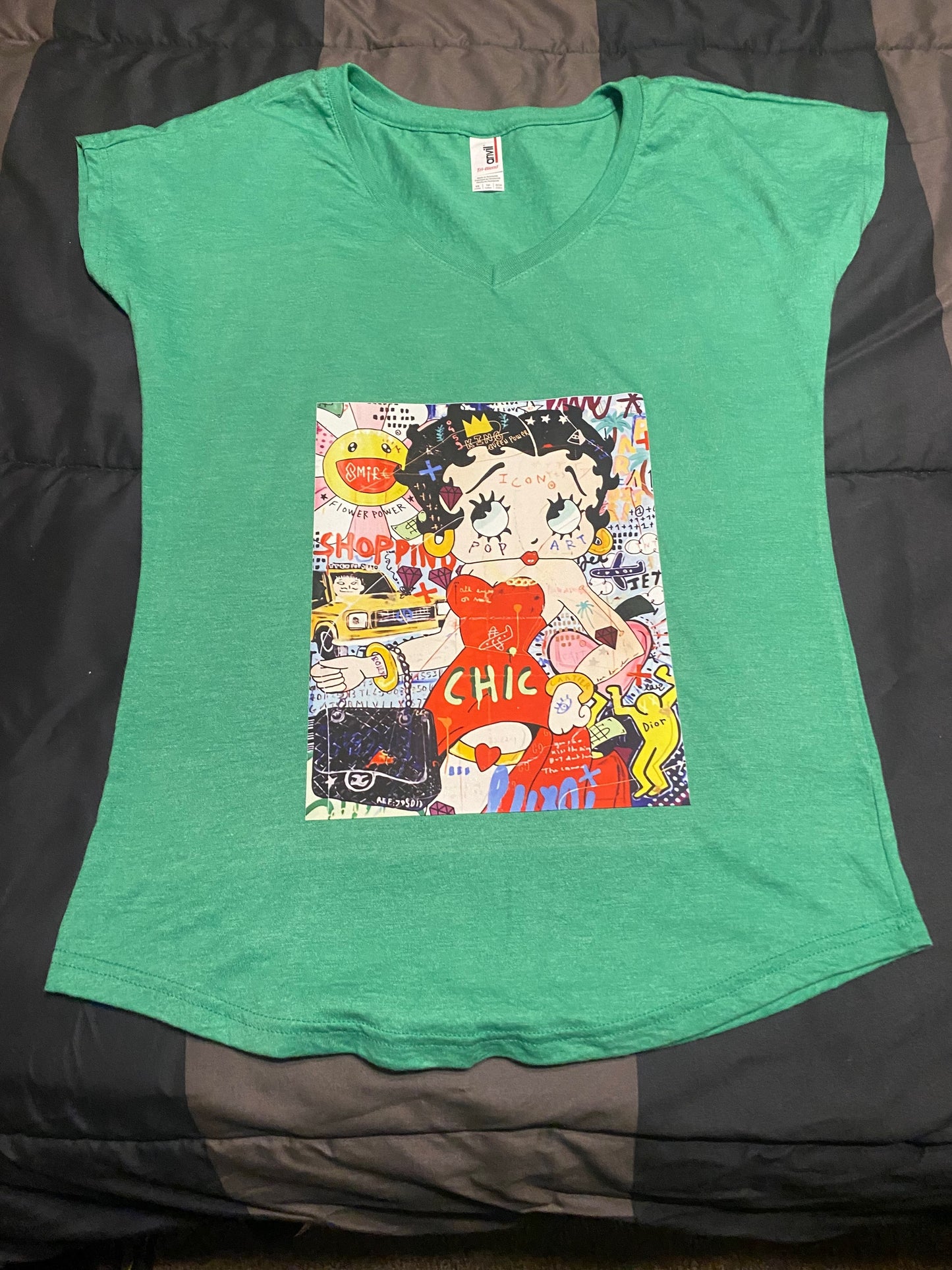 Betty Boop Ladies T-Shirt X-Small