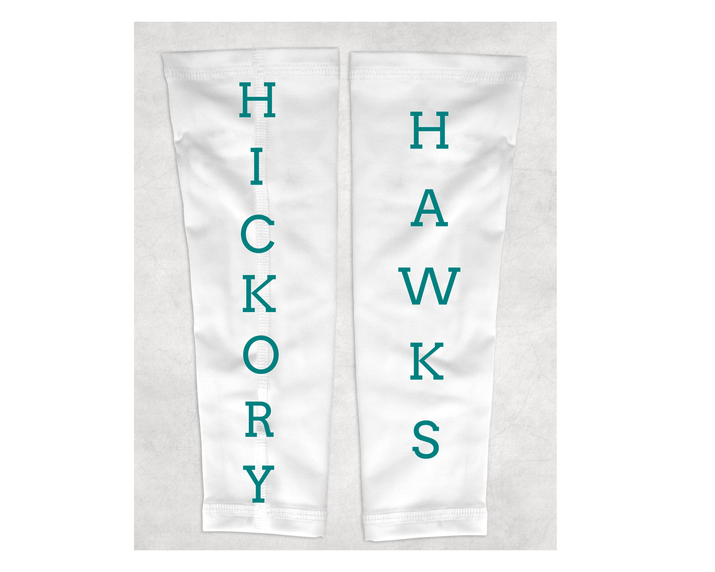 Hickory Hawks 1 Pair of Personalize Football Sleeves