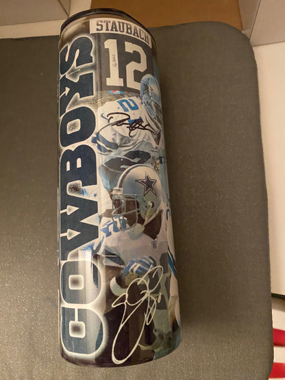 Dallas Cowboy 20oz Skinny Tumbler