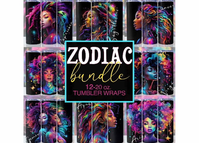 Zodiac 20 oz Skinny Tumbler