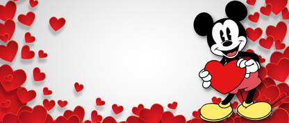 Mickey Mouse Valentine's Day Mug