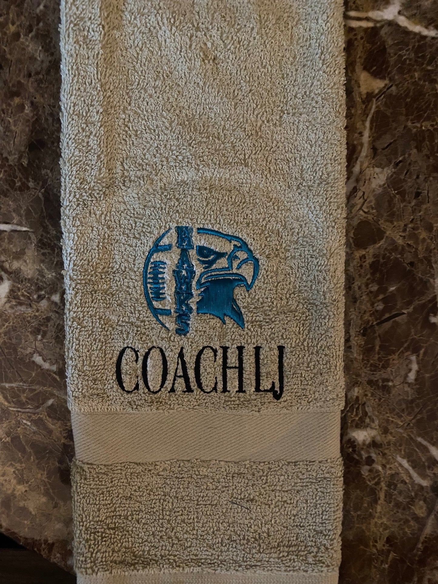 Embroidered Personalized Towel